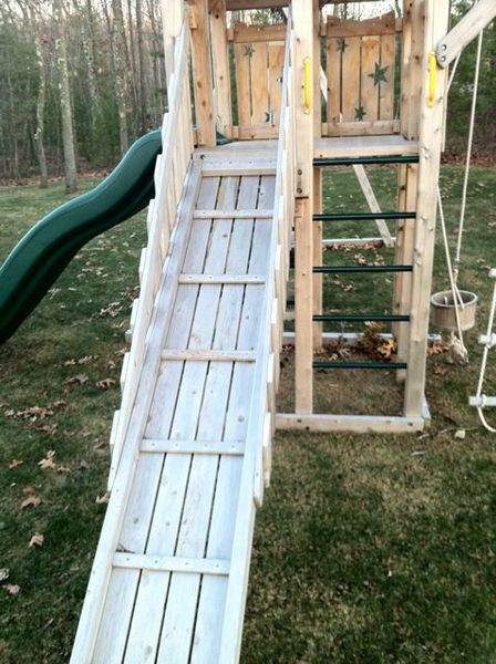 used cedarworks playset for sale